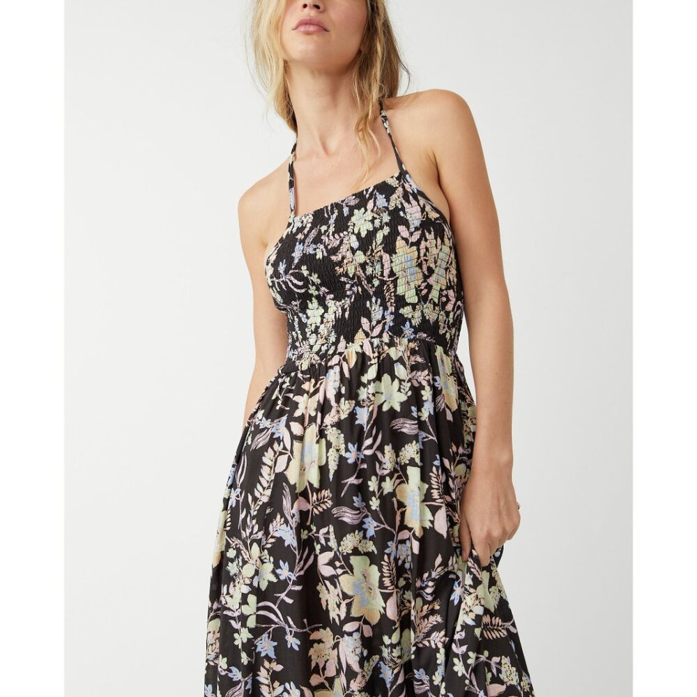 🎉LAST CHANCE🎉 FREE PEOPLE Heat Wave Printed Maxi / Midnight Combo - Picture 4 of 6
